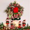Pre-Lit Christmas Wreath for Front Door with Lights (Red,Green,White) 4"D x 30"W x 30"H